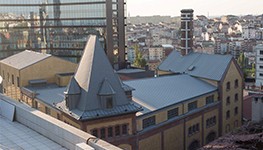 Bomonti Eski Bira Fabrikası - Restorasyon çatı